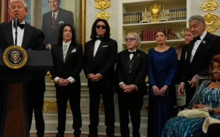 Trump Honors Kennedy Center Awardees, Including Stallone and Strait