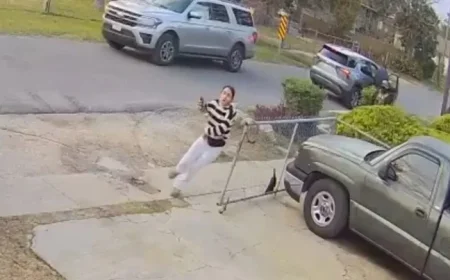 Masked Border Patrol Agent Pursues Woman to Her Louisiana Home in Video