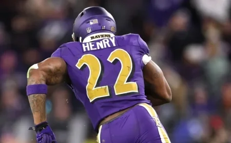 Derrick Henry Eyes Historic Seventh Season with 1,000 Yards, 10 Touchdowns