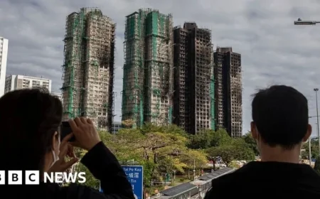 Hong Kong Votes in Election Amid City’s Mourning Over Fatal Fire
