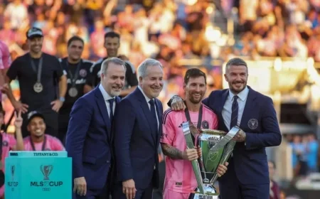 David Beckham Celebrates Historic MLS Cup Victory as Player and Owner