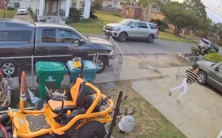 Border Patrol Agent Pursues Woman in Louisiana: Video Footage Released