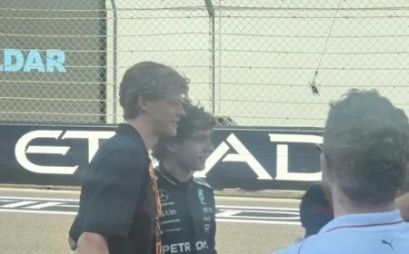 Sinner Joins Abu Dhabi Grand Prix with Kimi for Exclusive Track Experience