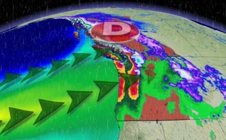Region Faces Alert: Up to 200mm Rain and 60cm Snow Expected
