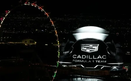 Cadillac Reveals F1 Livery in Super Bowl Advertisement