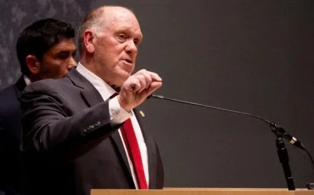 Tom Homan Advocates Secure Borders to Save Lives During UTEP Visit