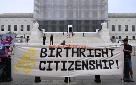 Supreme Court to Rule on Trump’s Birthright Citizenship Termination Plan
