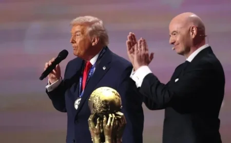 FIFA Chief Gianni Infantino Seeks Alliance with President Trump
