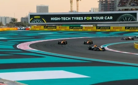 Piastri Overtakes Norris on First Lap in Abu Dhabi