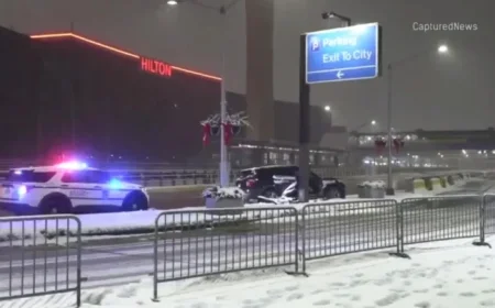 Fresh Snowfall Grounds Flights at O’Hare Sunday Morning