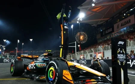Lando Norris Clinches First F1 Title in Abu Dhabi Podium Finish