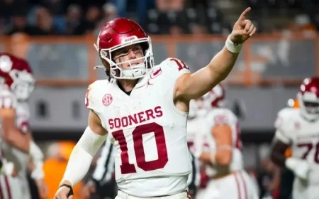 Oklahoma’s Position in Sunday’s College Football Playoff Bracket Revealed