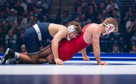 Nittany Lion Wrestlers Dominate Drexel in Philadelphia Victory