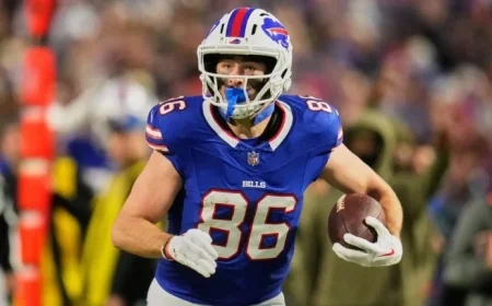 Bills’ TE Dalton Kincaid Returns vs. Bengals After Three-Game Absence