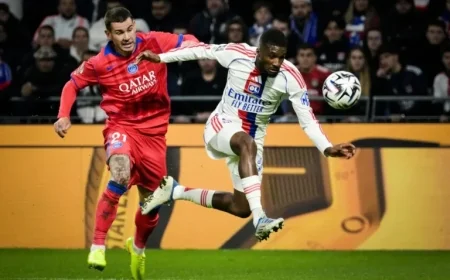 Lyon’s Mata and Ghezzal Set for Lorient Clash, Mangala and Tessmann Absent