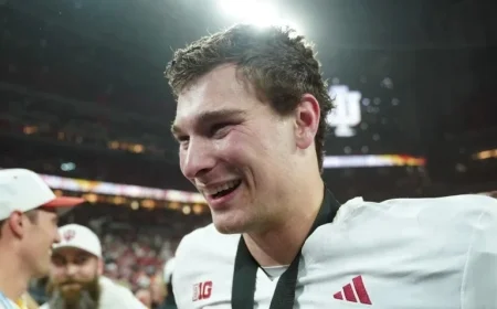 Fernando Mendoza Offers Heartfelt Thanks to God in Emotional Postgame Interview Video