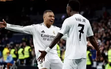 Mbappe and Vinicius Lead Real Madrid’s Attack Against Celta Vigo