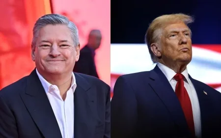 Ted Sarandos Consults Donald Trump Before Warner Bros. Agreement