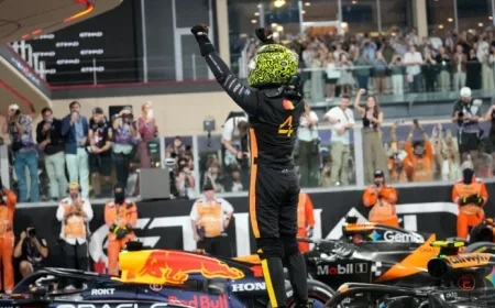 Lando Norris Clinches First F1 Title at Abu Dhabi Grand Prix