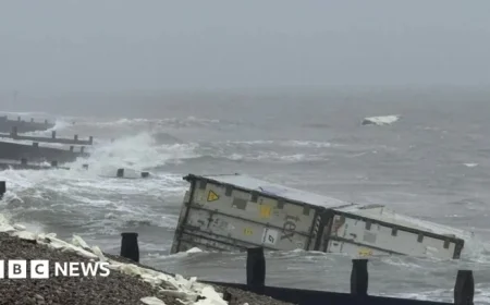 Banana Containers Disrupt Shipping in Solent