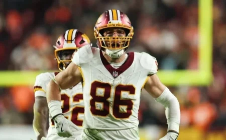 Zach Ertz Injury Sidelines Commanders TE Against Vikings; Disturbing Video Surfaces