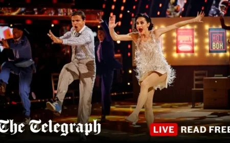 Amber Davies Stuns in ‘Strictly Come Dancing’ Performance Amid Controversy