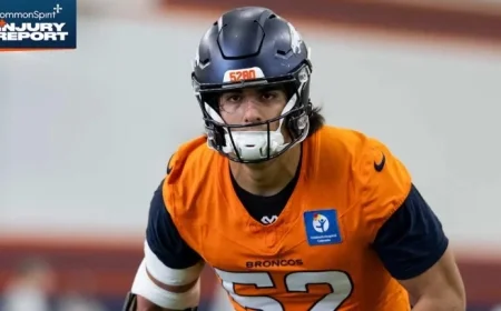 Jonah Elliss Returns as Full Participant in Practice for Week 14 vs. Raiders