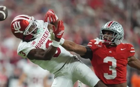 Bama and Miami Rise, Notre Dame Falls in College Football Rankings