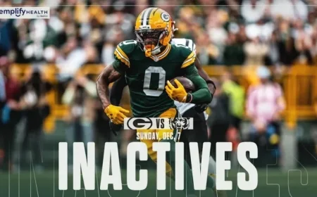 Matthew Golden and Javon Bullard Active; Packers vs. Bears Inactive List