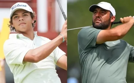 Charlie Woods Surprises Fans with Scottie Scheffler Encounter After Career Update