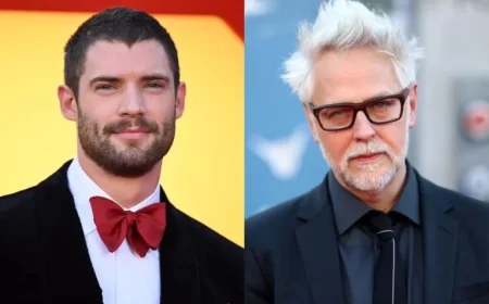 David Corenswet Disagrees with James Gunn on Superman Kiss Scene