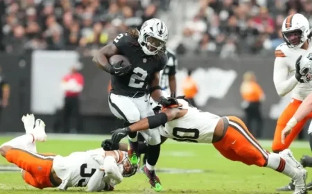 Raiders RB Ashton Jeanty’s Run Efficiency Is Remarkable