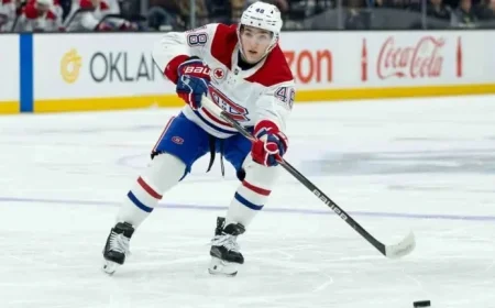 Hutson Leads Canadiens in Season’s Best Defensive Performance