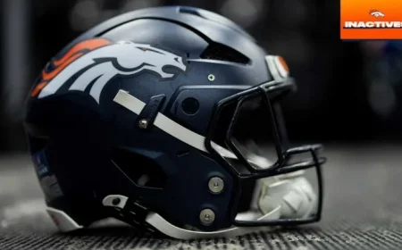 Broncos Reveal Inactive Players for Week 14 Clash with Raiders