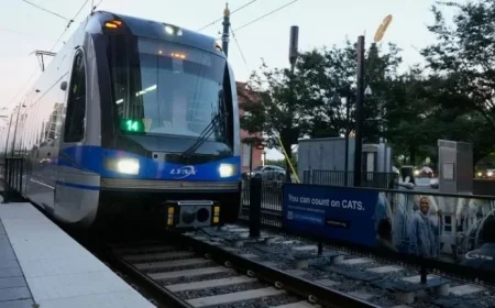 Suspect Arrested in Stabbing on Charlotte Light Rail Line