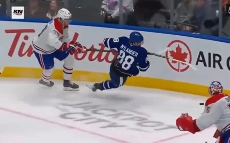 Controversial Dobson Penalty Ignites Outrage Against Canadiens in Leafs Match