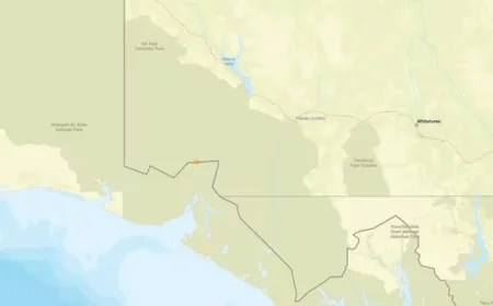 Earthquake Hits Yukon-Alaska Border, Shaking Felt in Whitehorse