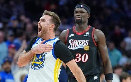 Warriors vs 76ers: VJ Edgecombe’s put-back and Tyrese Maxey’s chase-down block seal a 99–98 Philadelphia thriller