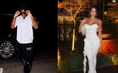 Keeta Vaccaro Shines in White Outfit for Late-Night Gym Session