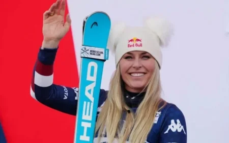 Lindsey Vonn Lands in Milan, Joins Pre-2026 Winter Games Ritual