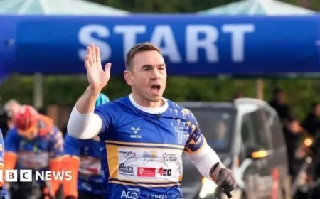 Kevin Sinfield Conquers Ultra Marathon Challenge in Headingley