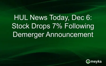 HUL Stock Falls 7% After Demerger Announcement on December 6