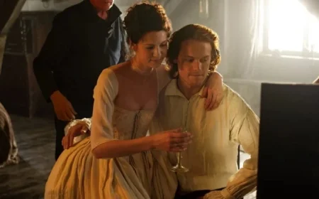 Outlander Reveals New Photos of Jamie and Claire’s Wedding Episode