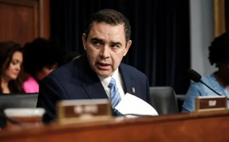 Trump Criticizes Democrat Rep. Cuellar for Not Switching Parties Post-Pardon