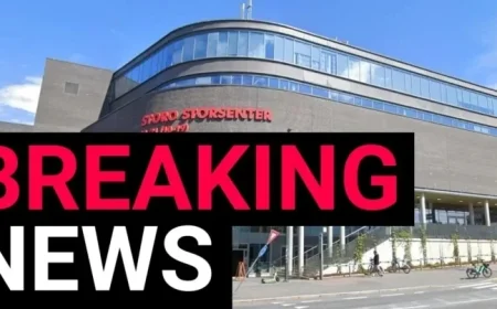 Gunman Opens Fire in Oslo, Prompts Shopping Centre Evacuation