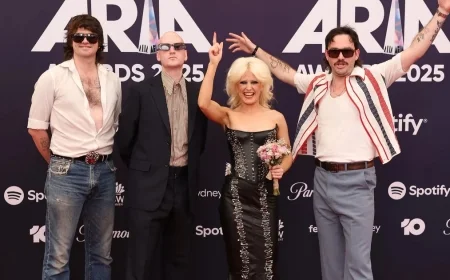 Amyl and The Sniffers ignite Perth as AC/DC support: what to know for the second Optus Stadium date on December 8