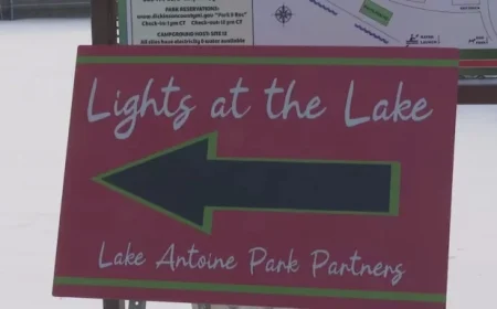 Holiday Cheer Shines with Lake Antoine Light Displays
