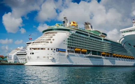 Cruise ship: Banana spill off Isle of Wight delays P&O Iona; separate fog disruption hits Florida departures