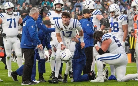 Colts Face Crisis Following Daniel Jones’s Achilles Injury