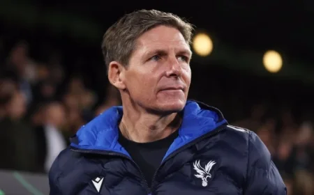 Crystal Palace Coach Oliver Glasner Discusses Conference League and Marc Guéhi’s Leadership